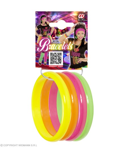 Bijoux Fluo Néon Adulte - Femme GRP05845 Faites La Fête Bijoux