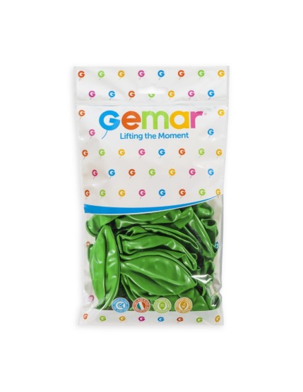 Sachet de 10 ballons 48 cm vert Faites La Fête Ballons & Arches