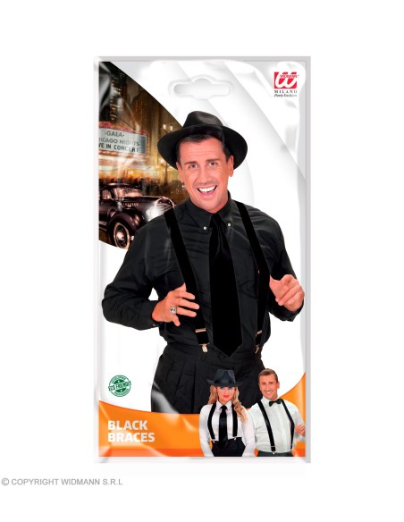 Accessoires du vêtement Années 20 et 30 - Gangster Adulte - Unisex GRP8148U