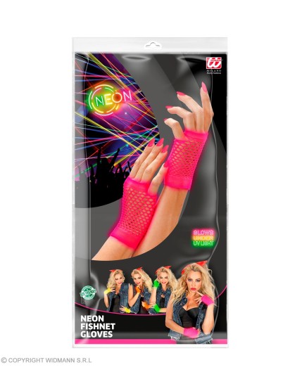 Gants Fluo Néon Adulte - Femme GRP14895 Faites La Fête Gants