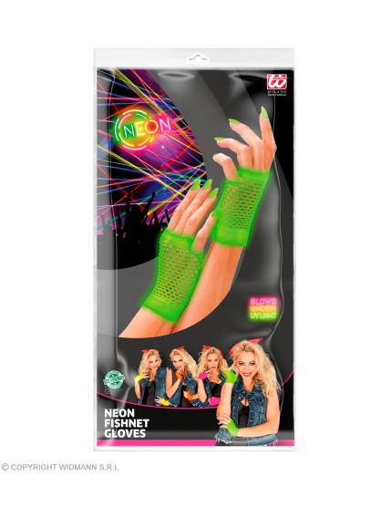 Gants Fluo Néon Adulte - Femme GRP14722 Faites La Fête Gants