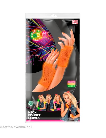 Gants Fluo Néon Adulte - Femme GRP14726 Faites La Fête Gants