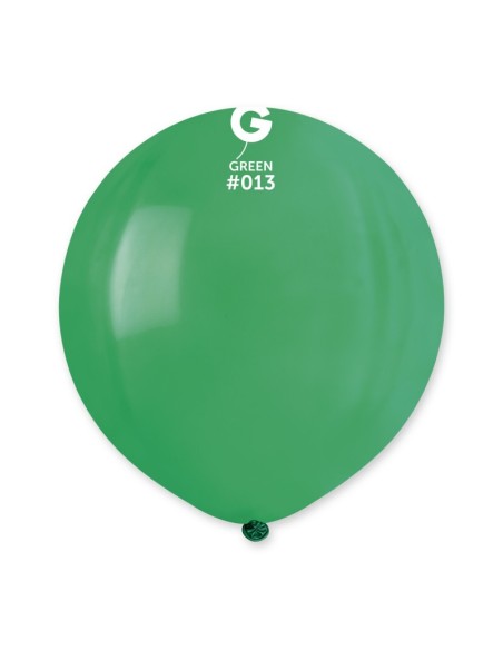 Sachet de 10 ballons 48 cm vert