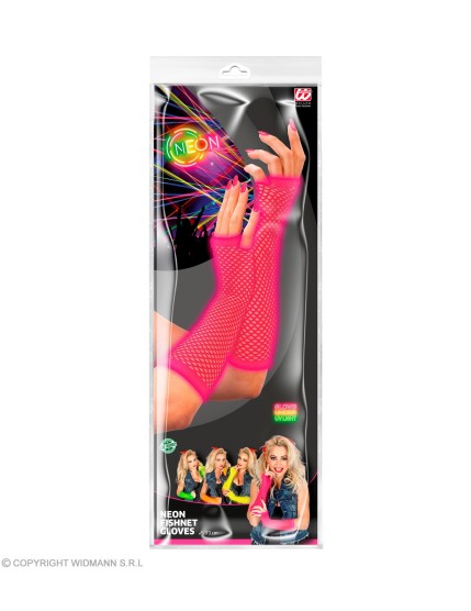 Gants Fluo Néon Adulte - Femme GRP14745 Faites La Fête Gants