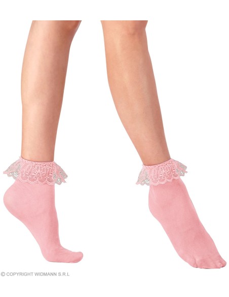 Collants - Bas - Leggings - Chaussettes Années 50 - Rock'n'Roll Twist Pink Lady T-Birds Adulte - Femme GRP4886P