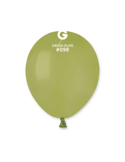 Sachet de 50 ballons 13 cm vert olive Faites La Fête Ballons & Arches