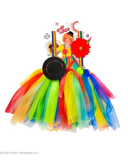 Set de Déguisement Clown Enfant - Fille GRP96532 Faites La Fête Set de Déguisement