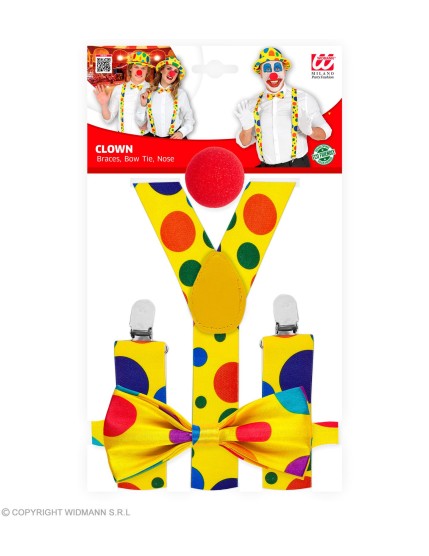 Set de Déguisement Clown Adulte - Unisex GRP10028 Faites La Fête Set de Déguisement