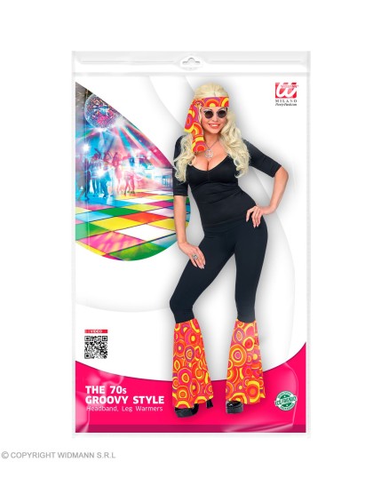 Set de Déguisement Années 70 - Disco Fever Adulte - Femme GRP09285 Faites La Fête Set de Déguisement