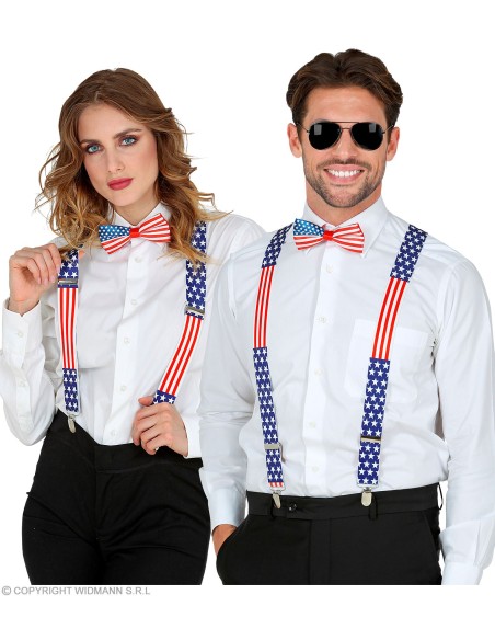 Set de Déguisement Américains Adulte - Unisex GRP10027