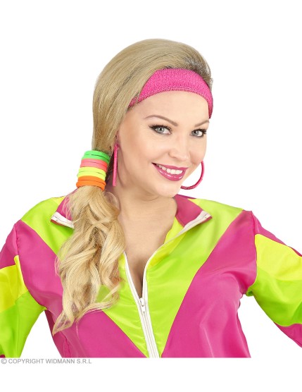 Accessoires Fluo Néon set de 8 élastiques a cheveux fluo ass de 4 coloris Adulte - Femme GRP01976 Faites La Fête Accessoires