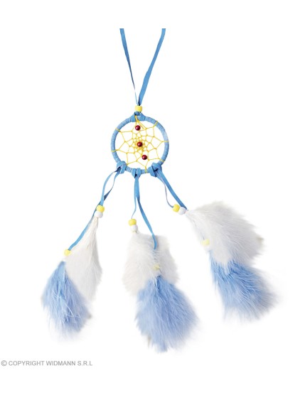 Accessoires Indiens collier avec plume capteur de reve Adulte - Unisex GRP3077N Faites La Fête Accessoires