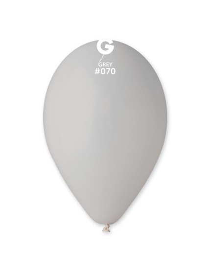 Sachet de 50 ballons standard gris Faites La Fête Ballons & Arches