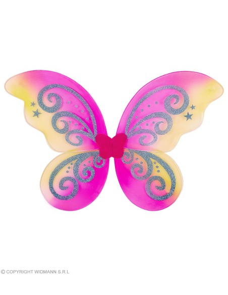 Accessoires Papillons ailes brillantes fantaisie 51x39cm Enfant - Fille GRP96540