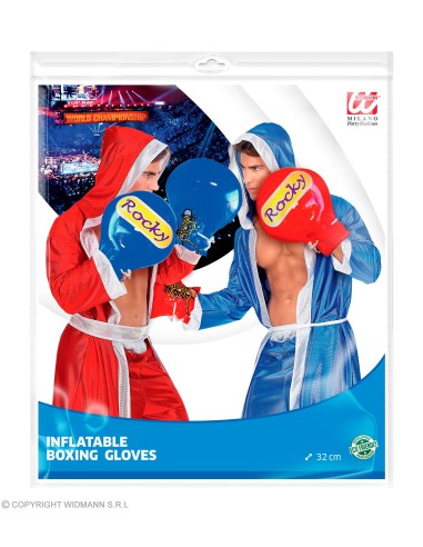 Accessoires Boxeurs gants de boxe gonflables 32 cm Adulte - Homme