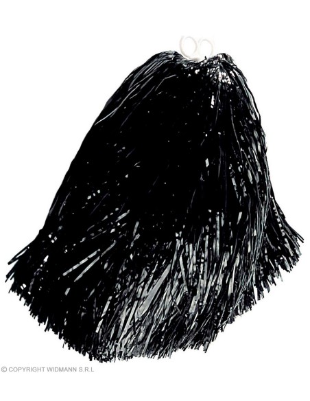Accessoires Majorettes pom pom d'une seule couleur noir Adulte - Unisex GRP1051N