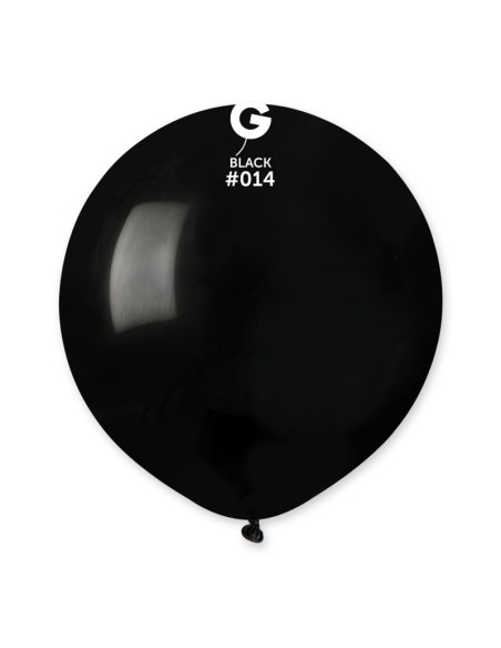 Sachet de 10 ballons 48 cm noir