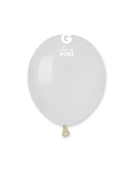 Sachet de 50 ballons 13 cm translucide
