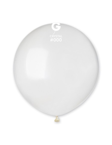 Sachet de 10 ballons 48 cm translucide