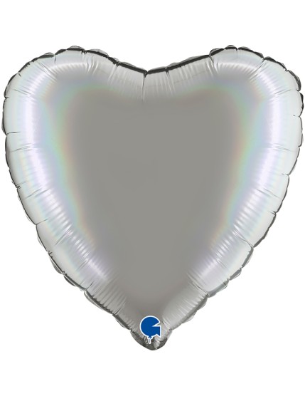 Ballons 2024 Holographique En Argent - Nouvel An 