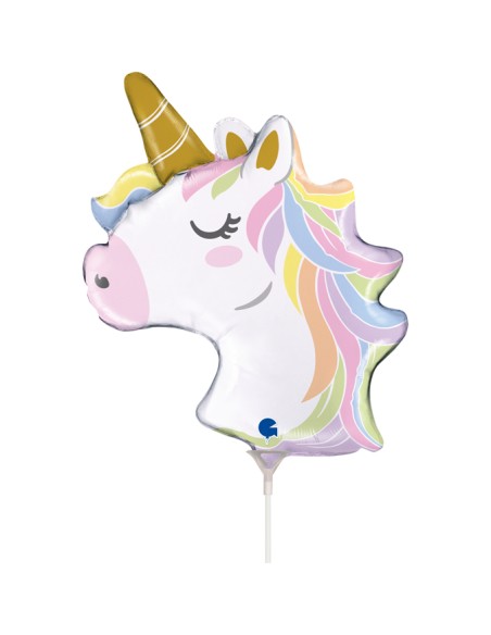 Ballon Unicorn Head mini 32×27 cm G72100