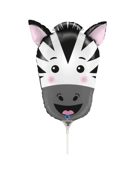 Ballon Zebra Head mini 20×26 cm G72073