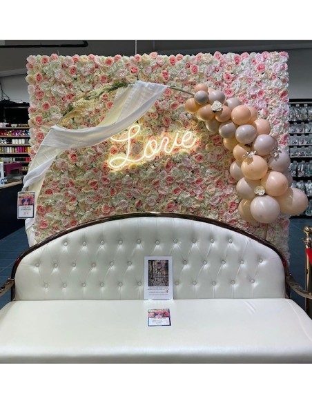 LOCATION MUR DE FLEUR