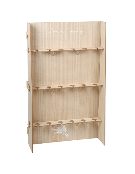 Location SUPPORT EN BOIS "CHAMPAGNE" - 95 cm