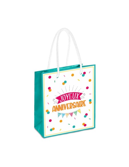 Pochette Pm Joyeux Anniv Fanions
