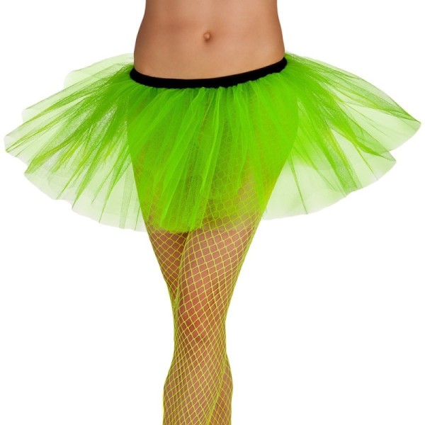 Tutu vert fluo (M stretch)
