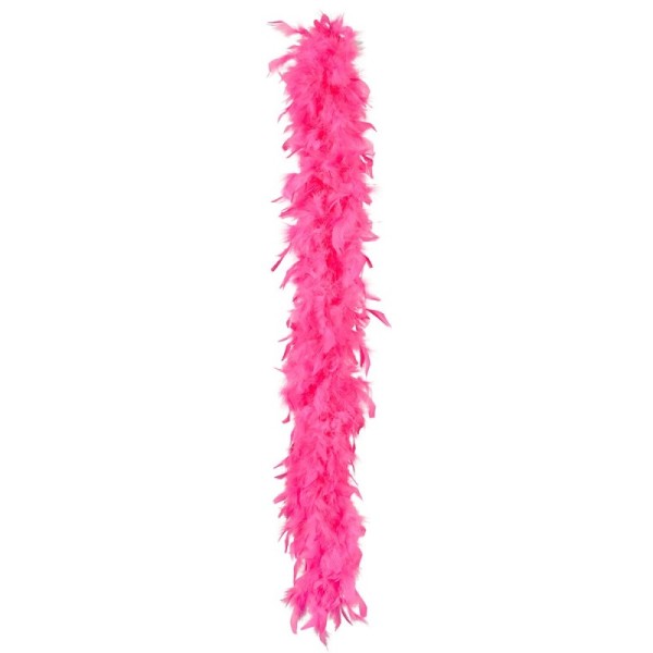 Boa 50 g rose vif (180 cm)