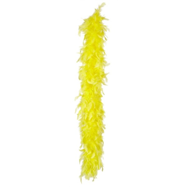 Boa 50 g jaune fluo (180 cm)