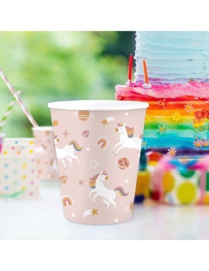 Pack 6 Gobelet Licorne Faites La Fête Accessoires de décoration