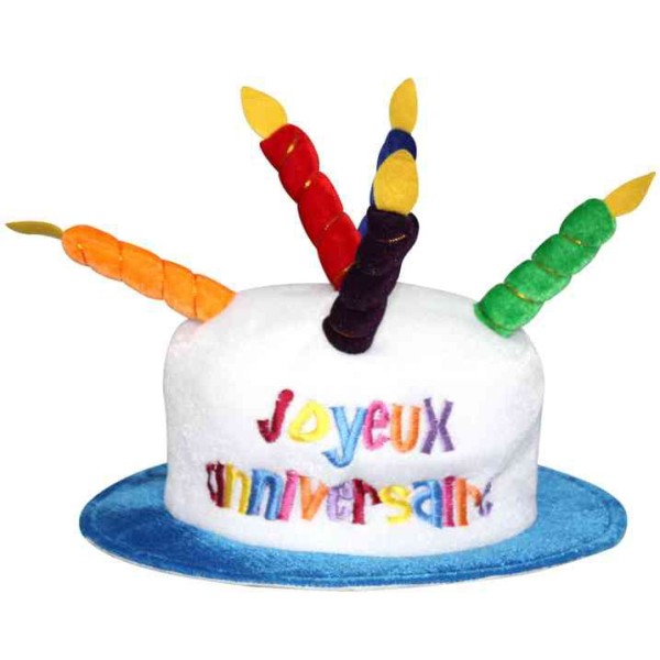 CHAPEAU JOYEUX ANNIVERSAIRE