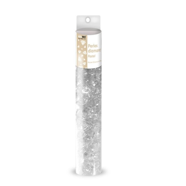 PERLES DIAMANT 75G BLANC
