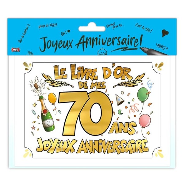 LIVRE D'OR 70 ANS