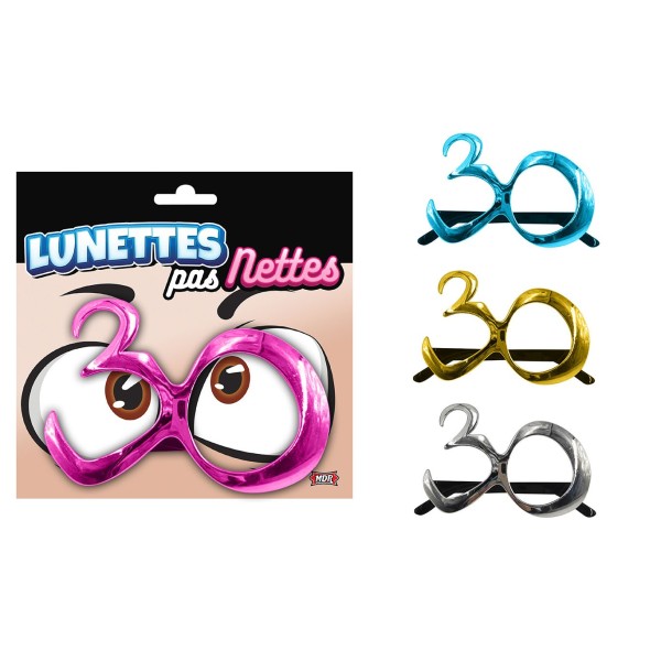 LUNETTES METALLIQUES 30 ANS