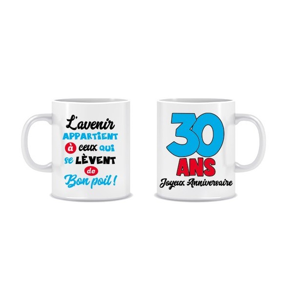 MUG AGE MIXTE 30 ANS