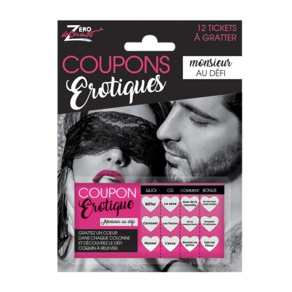 COUPONS MONSIEUR AU DEFI