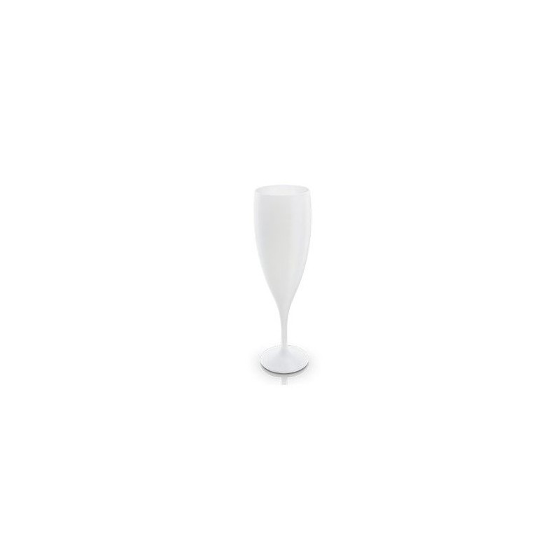 Location flûte à champagne plastique blanc