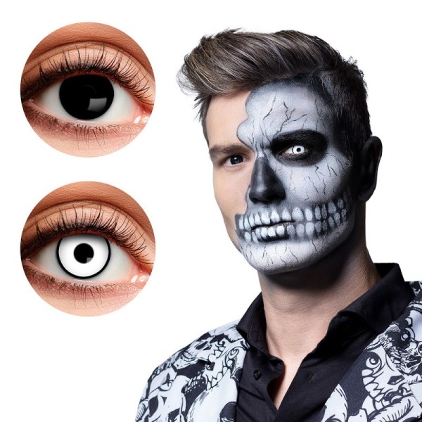 Lentilles duo 3 mois Skullface
