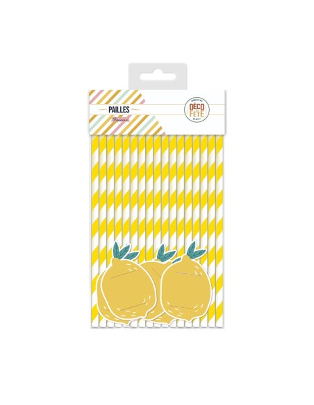 Pack 18 Pailles Tropical Summer