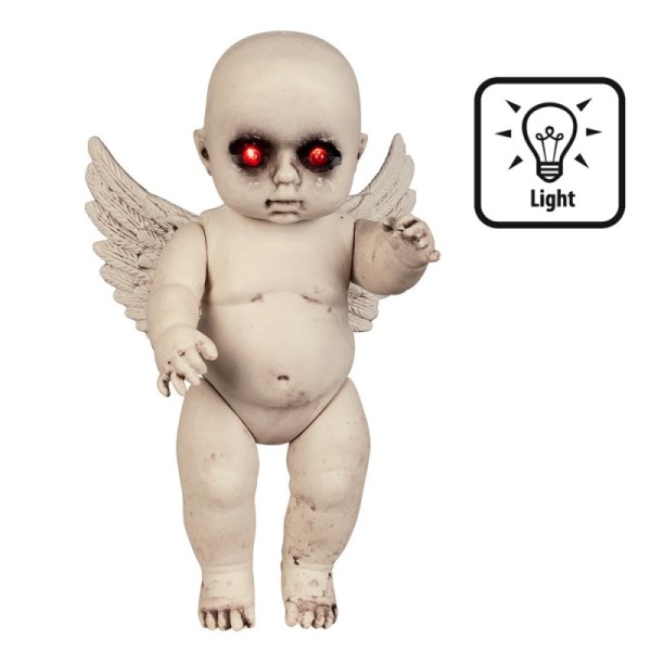 Décoration Bébé d'ange fougueux (30 cm)