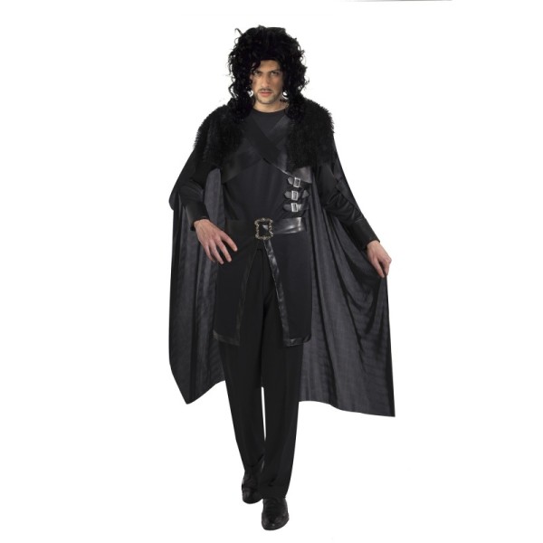 CHEVALIER NOIR FOURRURE TAILLE UNIQUE