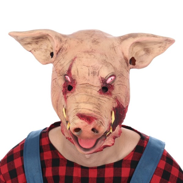 MASQUE LATEX COCHON BAD PIG