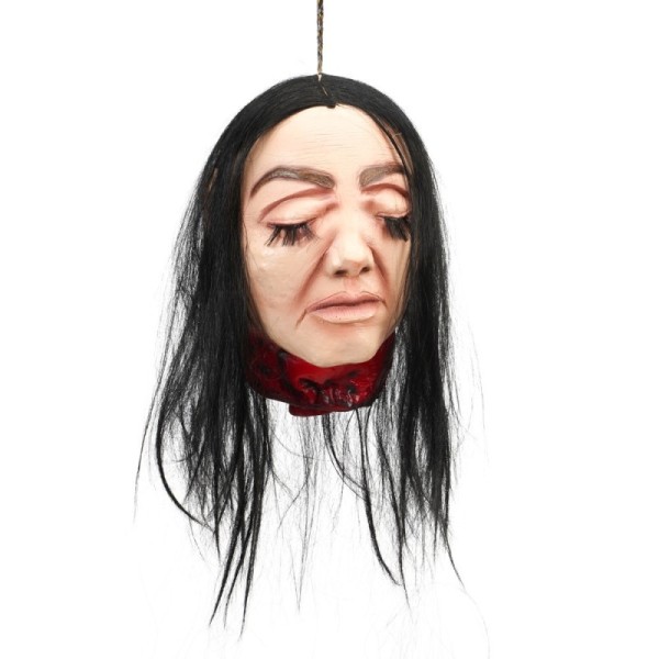 TETE COUPEE LATEX A SUSPENDRE 20CM X 18CM X 27CM