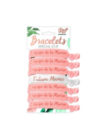 Pack Bracelets Evjf Faites La Fête Bague & Bracelet