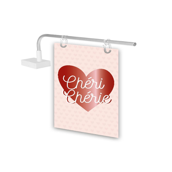PLV Saint-Valentin "Chéri Chérie"