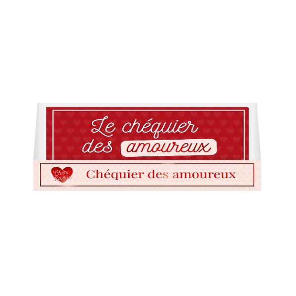 Chéquier de 20 Bons Cadeaux pour la Saint-Valentin