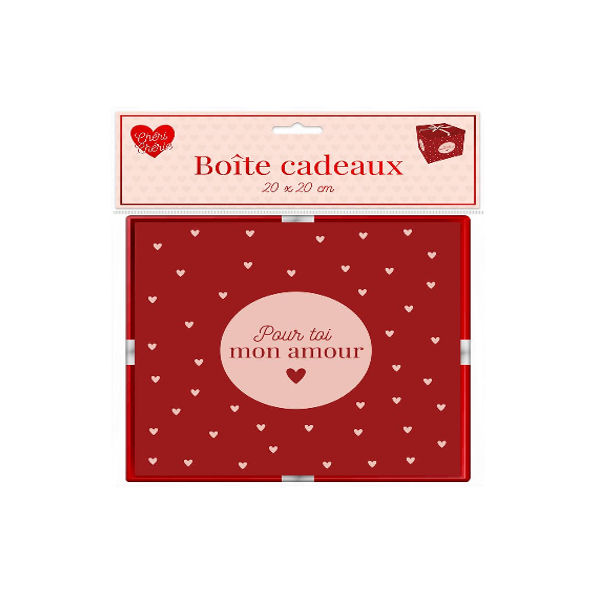 Boîte Cadeau Taille Moyenne pour la Saint-Valentin